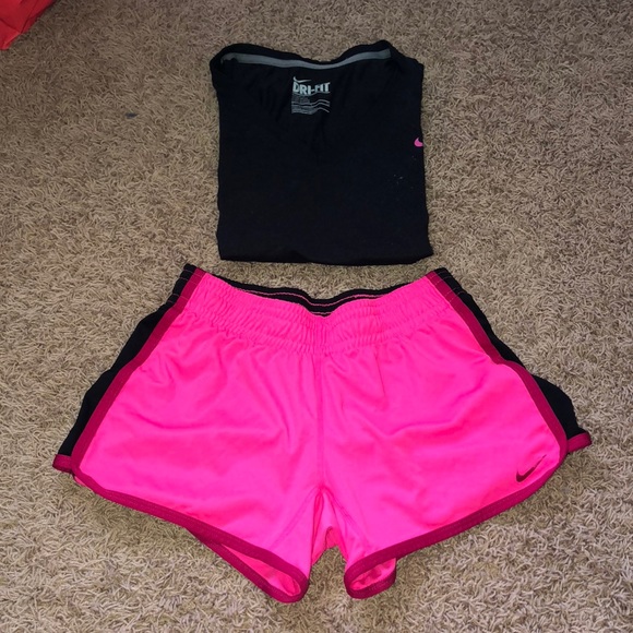Nike Pants - Combo Deal: Nike Dri-Fit Shorts and T-Shirt